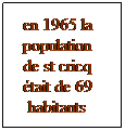 Zone de Texte: en 1965 la population de st cricq tait de 69 habitants
